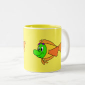 FriendFish dessin animé mug Mel (Devant droit)