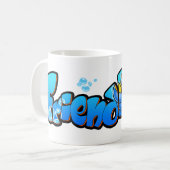 FriendFish mug mignon dessin animé poisson (Devant gauche)
