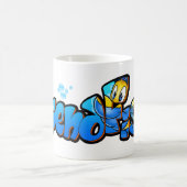 FriendFish mug mignon dessin animé poisson (Centre)