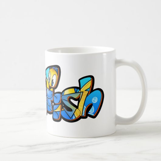 FriendFish mug mignon dessin animé poisson (Droite)