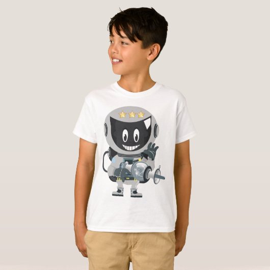 Friendly Alien T-shirt (Voorkant volledig)