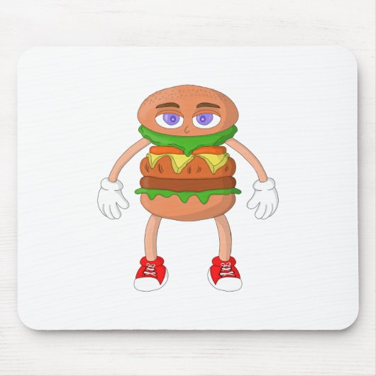 Friendly Burger Muismat (Voorkant)