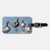 Friendly Canada Geese 2012 Bagagelabel (Voorkant horizontaal)