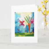 Friendly Carrot Kaart (Gele Bloem)