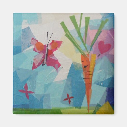 Friendly Carrot Magneet (Voorkant)