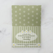 Friendly Daisy Blessings - "Treasured Friend" Kaart (Binnen)