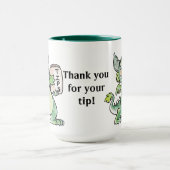 Friendly Dragon Tip Cup Mok (Midden)