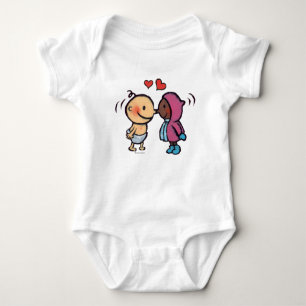 Friendly Eskimo Nose Kisses Kinderen Romper