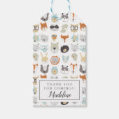 Friendly Faces | Portretten van stutdieren Cadeaulabel (Voorkant)