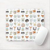 Friendly Faces | Portretten van stutdieren Muismat (Met muis)