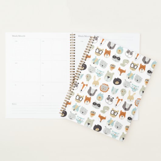 Friendly Faces | Portretten van stutdieren Planner (Display)