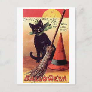 Friendly Fairy Halloween Briefkaart