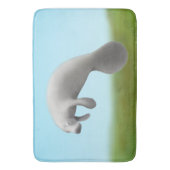 Friendly Florida Manatee Bath Mat (Voorkant Verticaal)