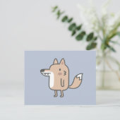 Friendly Fox Briefkaart (Staand voorkant)