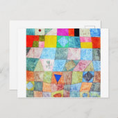 Friendly Game, Paul Klee Briefkaart (Voorkant / Achterkant)