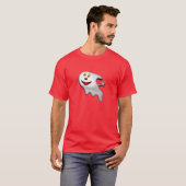 Friendly Ghost T Shirt voor Halloween (Voorkant volledig)