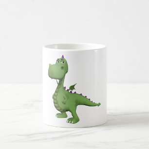 Friendly Green Dinosaur Koffiemok