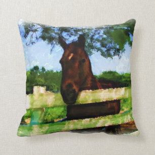 Friendly Horse Kussen