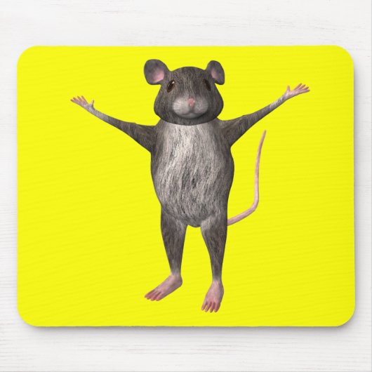 Friendly House Mouse Muismat (Voorkant)