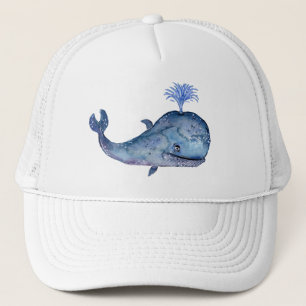 Friendly look Blue Whale Trucker Pet