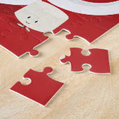 Friendly Red White Hot Chocolate Marshmallows Legpuzzel (Zijkant)