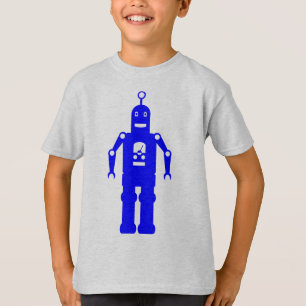 Friendly Robot - Blauw T-shirt