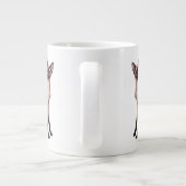 Friendly Siamese Cat Jumbo Mok (Achterkant)