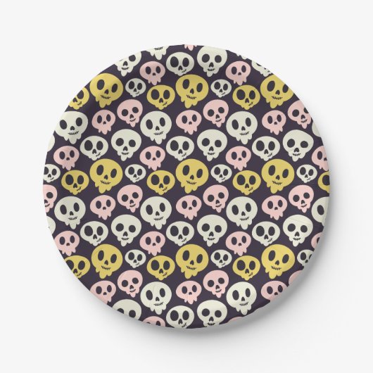 Friendly Skulls Paper Bord (Voorkant)