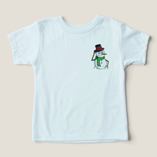 Friendly Snowman (Design voorkant)