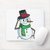 Friendly Snowman Muismat (Met muis)