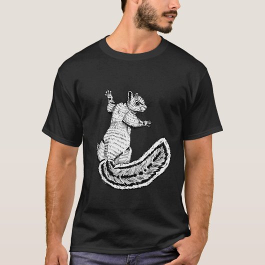 Friendly Squirrel T-shirt (Voorkant)