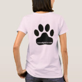 Friendly Visites, Professional Pet Care T-shirt (Achterkant)