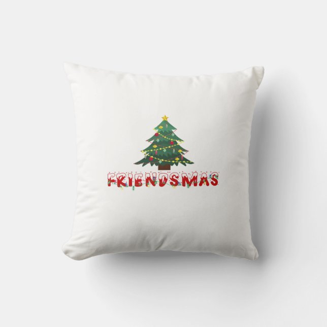 Friendmas Pillow Kussen (Voorkant)