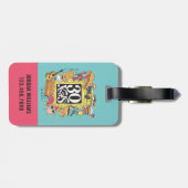 FRIENDS™ | 30 jaar grafisch Bagagelabel (Achterkant horizontaal)