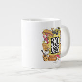 FRIENDS™ | 30 jaar grafisch Extra Grote Beker (Voorkant rechts)