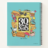 FRIENDS™ | 30 jaar grafisch Notitieboek (Achterkant)
