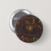Friends 4ever ronde button 5,7 cm (Voorkant /achterkant)