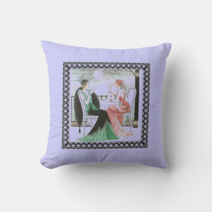 Friends A La Art Déco American Mo Jo Coussin