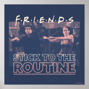 FRIENDS™   Aankruisen aan de Routine Poster