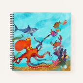 Friends and Anemones Journal Notitieboek (Voorkant)