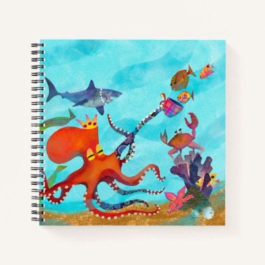 Friends and Anemones Journal Notitieboek (Voorkant)