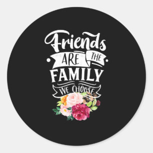 Friends Are Ronde Sticker