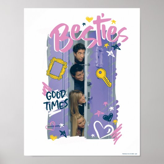 FRIENDS™ | Besties Poster (Voorkant)