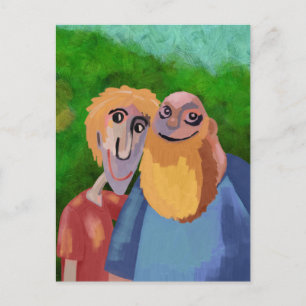 Friends, Brothers, Lovers. Great Time on Vacation! Briefkaart