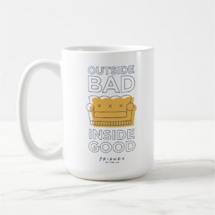 FRIENDS™ Buiten slecht, binnen goed Koffiemok