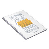 FRIENDS™ | Buiten Slecht, Inside Good Notitieboek (Rechterzijde)