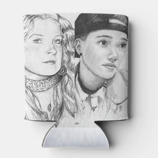 FRIENDS CAN COOLER (Achterkant)