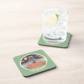 FRIENDS™ | Cartoon fontain Bier Onderzetter (Rechterzijde)