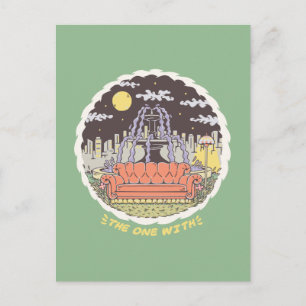 FRIENDS™ Cartoon fontain Briefkaart