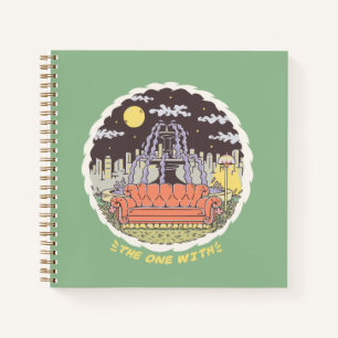 FRIENDS™   Cartoon fontain Notitieboek